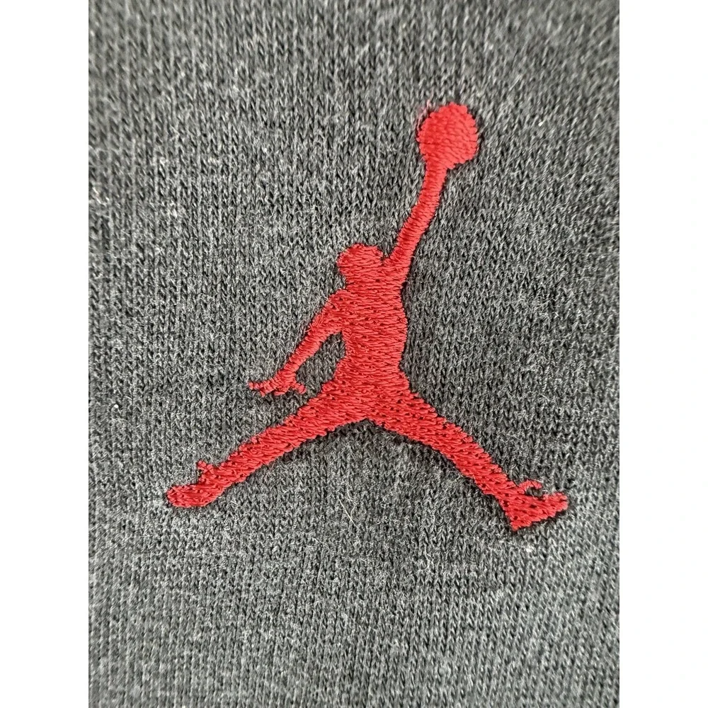 Nike Air Jordan Men's Flight‎ Hoodie Pullover Size XXL Black Y2K